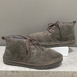 UGG Men's Brown Suede Boots
